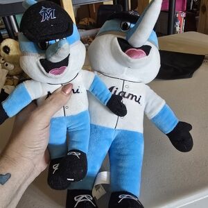 Miami Marlins Mascot Plush Toys Billy The Marlin